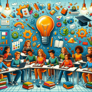 แสดงความคิดเห็นของคุณอย่างมั่นใจในแบบฝึกหัดการพูดภาษาอังกฤษ – AI Quiz Theme Image