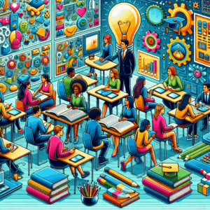 โควตาเงื่อนไขระดับสูงในภาษาอังกฤษสำหรับการศึกษา – AI Quiz Theme Image