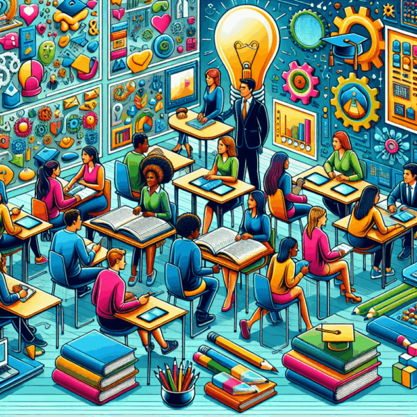 โควตาเงื่อนไขระดับสูงในภาษาอังกฤษสำหรับการศึกษา – AI Quiz Theme Image